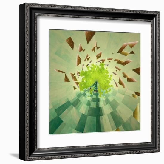 Variations on a Circle 26-Philippe Sainte-Laudy-Framed Premium Photographic Print