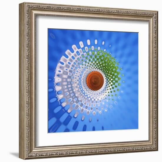 Variations on a Circle 27-Philippe Sainte-Laudy-Framed Premium Photographic Print