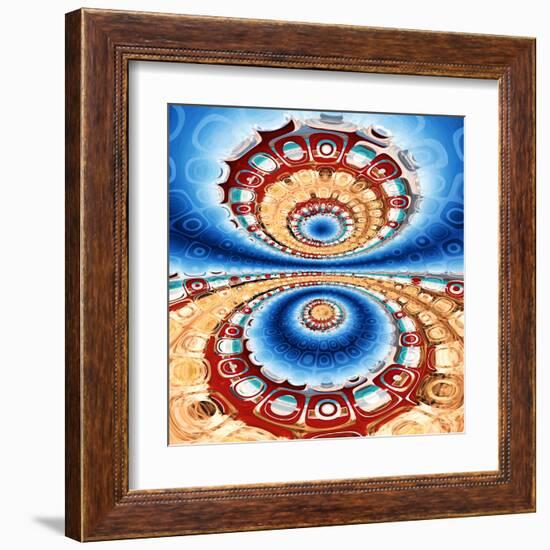 Variations on a Circle 33-Philippe Sainte-Laudy-Framed Premium Photographic Print
