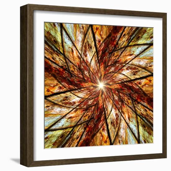 Variations On A Circle 69-Philippe Sainte-Laudy-Framed Photographic Print