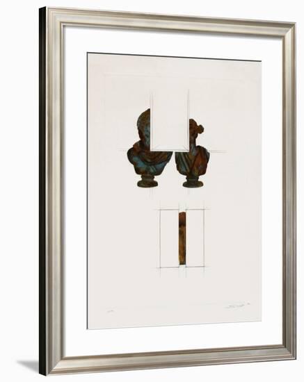 Variations sur la sculpture antique II-Sacha Sosno-Framed Limited Edition