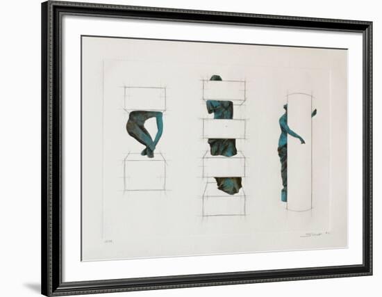 Variations sur la sculpture antique III-Sacha Sosno-Framed Limited Edition