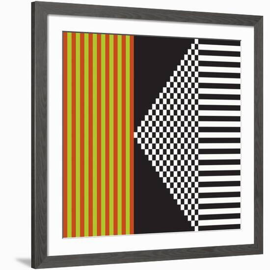 Variazione N°23, 2012-Ernesto Riga-Framed Serigraph