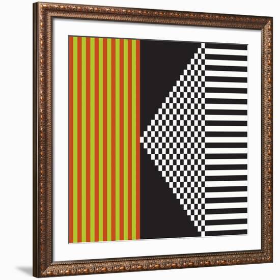 Variazione N°23, 2012-Ernesto Riga-Framed Serigraph