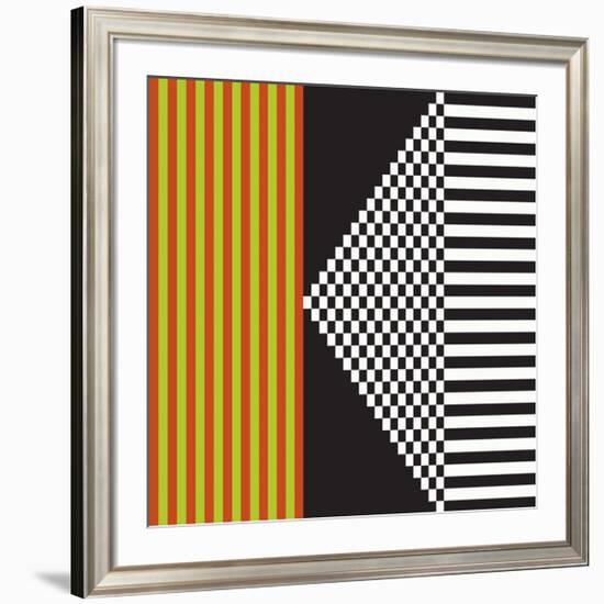 Variazione N°23, 2012-Ernesto Riga-Framed Serigraph