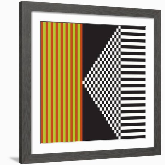 Variazione N°23, 2012-Ernesto Riga-Framed Serigraph