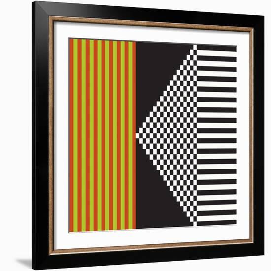 Variazione N°23, 2012-Ernesto Riga-Framed Serigraph