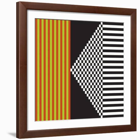 Variazione N°23, 2012-Ernesto Riga-Framed Serigraph