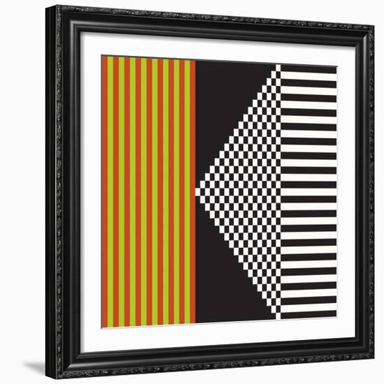 Variazione N°23, 2012-Ernesto Riga-Framed Serigraph