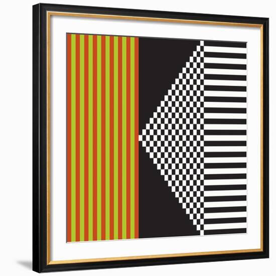 Variazione N°23, 2012-Ernesto Riga-Framed Serigraph