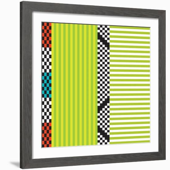 Variazione N°29, 2012-Ernesto Riga-Framed Serigraph