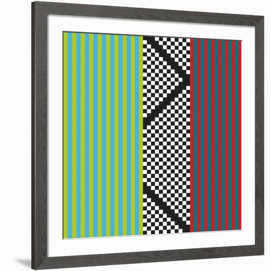 Variazione N°37, 2012-Ernesto Riga-Framed Serigraph