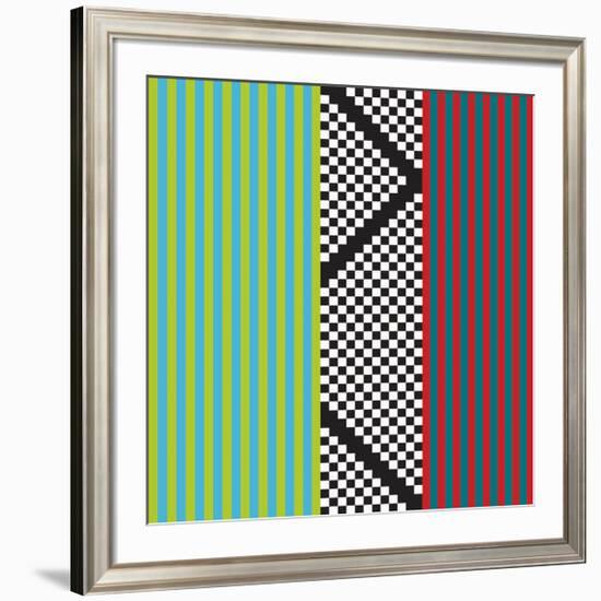 Variazione N°37, 2012-Ernesto Riga-Framed Serigraph