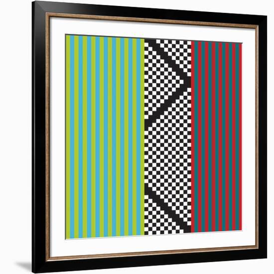 Variazione N°37, 2012-Ernesto Riga-Framed Serigraph