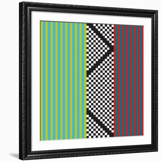 Variazione N°37, 2012-Ernesto Riga-Framed Serigraph