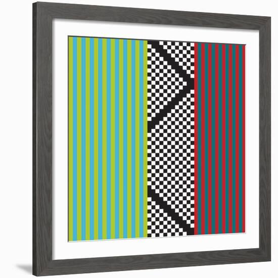 Variazione N°37, 2012-Ernesto Riga-Framed Serigraph