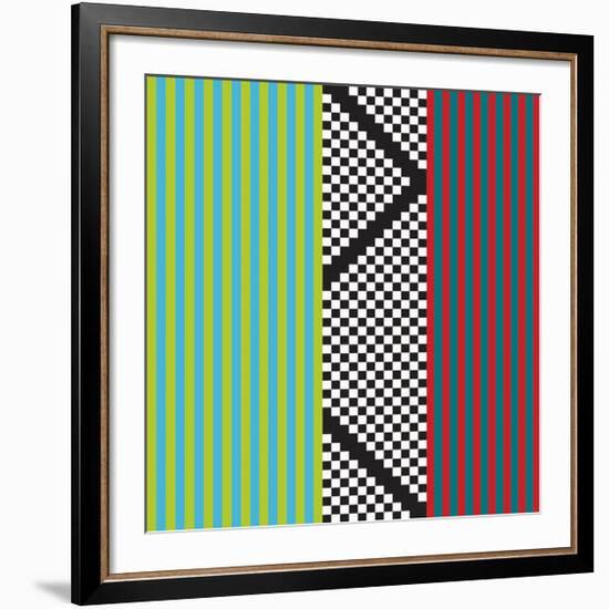 Variazione N°37, 2012-Ernesto Riga-Framed Serigraph