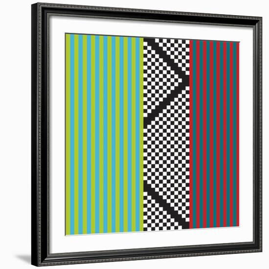 Variazione N°37, 2012-Ernesto Riga-Framed Serigraph