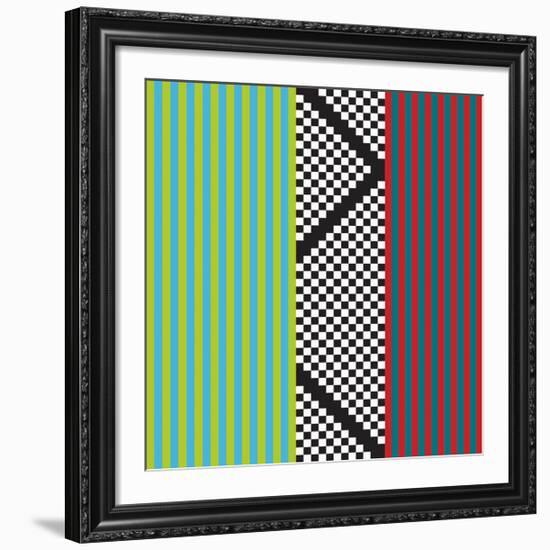 Variazione N°37, 2012-Ernesto Riga-Framed Serigraph