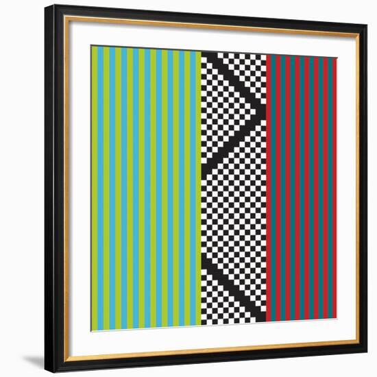 Variazione N°37, 2012-Ernesto Riga-Framed Serigraph