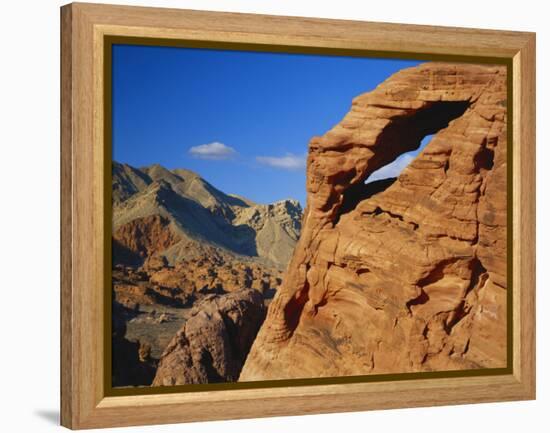 Varied Rock Formations, Lake Mead National Recreation Area, Nevada, USA-Scott T. Smith-Framed Premier Image Canvas