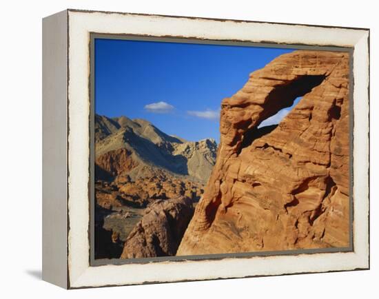 Varied Rock Formations, Lake Mead National Recreation Area, Nevada, USA-Scott T. Smith-Framed Premier Image Canvas