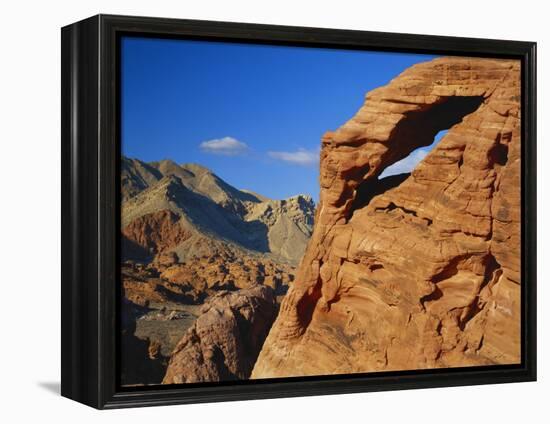 Varied Rock Formations, Lake Mead National Recreation Area, Nevada, USA-Scott T. Smith-Framed Premier Image Canvas