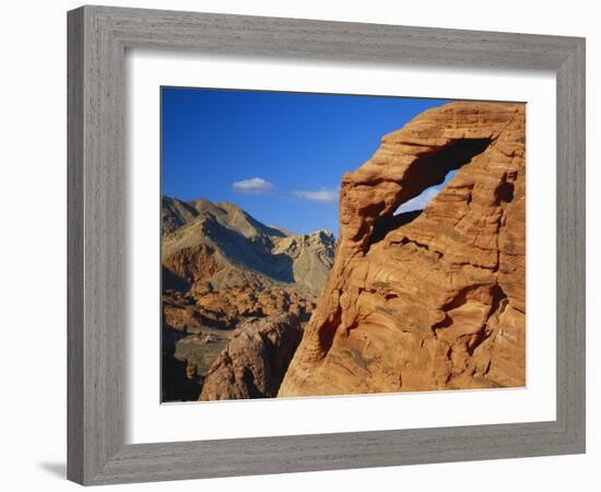 Varied Rock Formations, Lake Mead National Recreation Area, Nevada, USA-Scott T. Smith-Framed Photographic Print