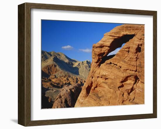 Varied Rock Formations, Lake Mead National Recreation Area, Nevada, USA-Scott T. Smith-Framed Photographic Print