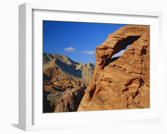 Varied Rock Formations, Lake Mead National Recreation Area, Nevada, USA-Scott T. Smith-Framed Photographic Print