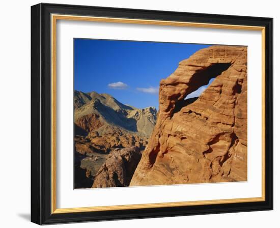 Varied Rock Formations, Lake Mead National Recreation Area, Nevada, USA-Scott T. Smith-Framed Photographic Print