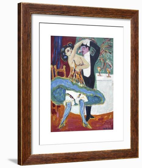 Varieté, English Dancers-Ernst Ludwig Kirchner-Framed Premium Giclee Print