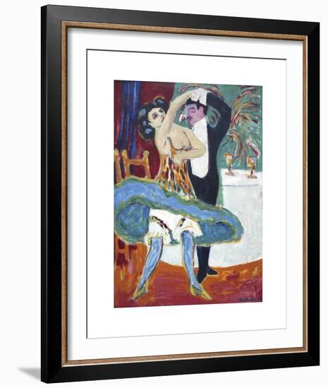 Varieté, English Dancers-Ernst Ludwig Kirchner-Framed Premium Giclee Print