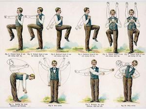 Variety of Body Exercises Requiring No Special Apparatus That Will Keep Any Chap in Good Shape