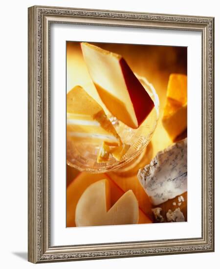 Variety of Cheeses-Rick Barrentine-Framed Photographic Print