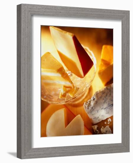 Variety of Cheeses-Rick Barrentine-Framed Photographic Print