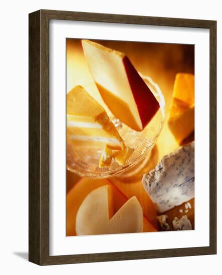 Variety of Cheeses-Rick Barrentine-Framed Photographic Print
