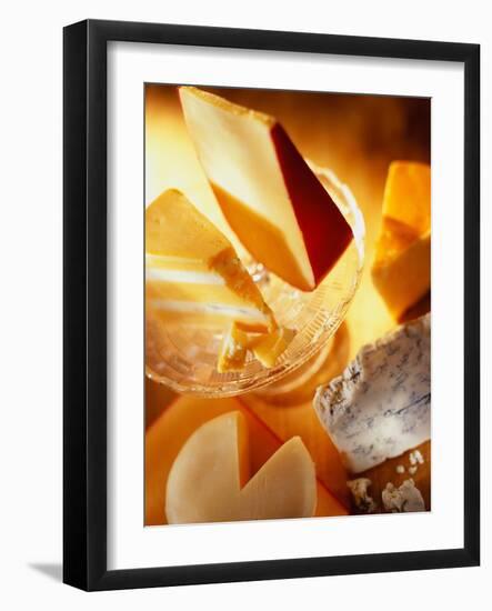 Variety of Cheeses-Rick Barrentine-Framed Photographic Print