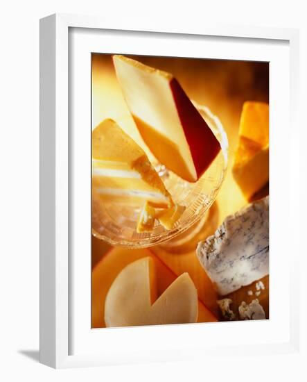 Variety of Cheeses-Rick Barrentine-Framed Photographic Print