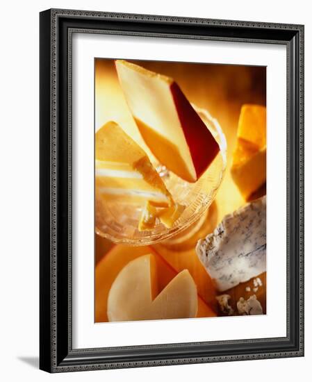 Variety of Cheeses-Rick Barrentine-Framed Photographic Print