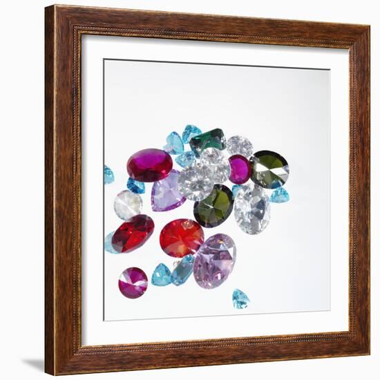 Variety of Jewels-null-Framed Photographic Print