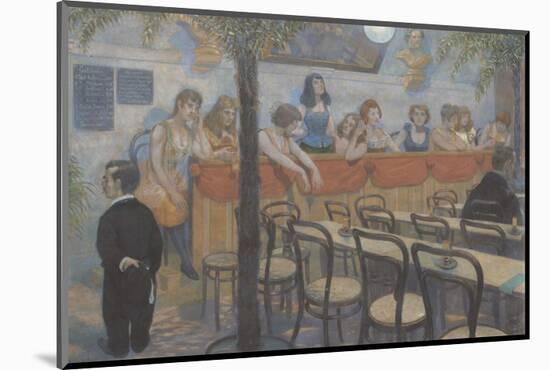 Variety Restaurant-Hans Baluschek-Mounted Premium Giclee Print