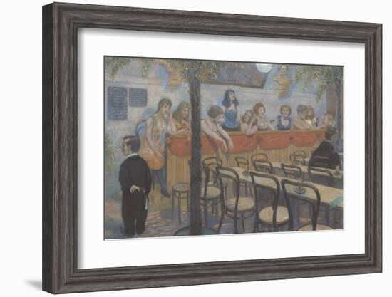 Variety Restaurant-Hans Baluschek-Framed Premium Giclee Print