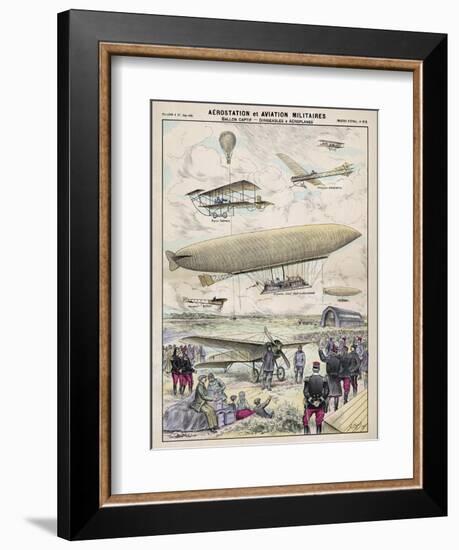 Various Aircraft 1912-G. Bigot-Framed Photographic Print