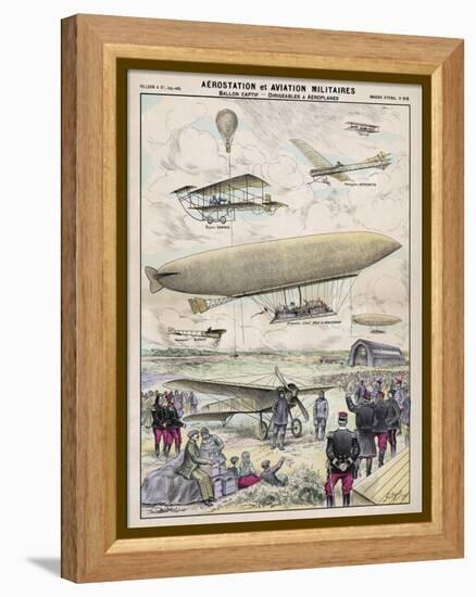 Various Aircraft 1912-G. Bigot-Framed Premier Image Canvas