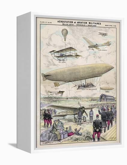 Various Aircraft 1912-G. Bigot-Framed Premier Image Canvas
