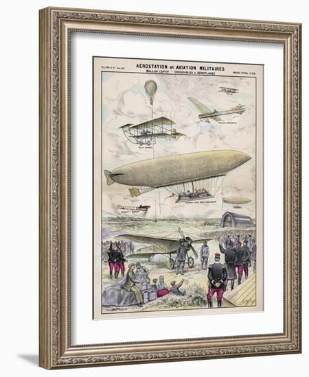 Various Aircraft 1912-G. Bigot-Framed Photographic Print