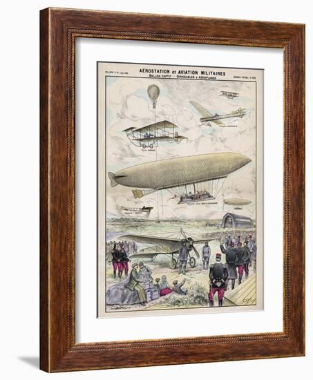 Various Aircraft 1912-G. Bigot-Framed Photographic Print