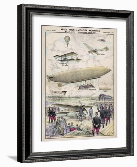 Various Aircraft 1912-G. Bigot-Framed Photographic Print