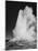 Various Angles During Eruption. "Old Faithful Geyser Yellowstone National Park" Wyoming  1933-1942-Ansel Adams-Mounted Premium Giclee Print